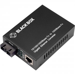 Black LGC211A Easily Convert Base-tx To Base-fx.