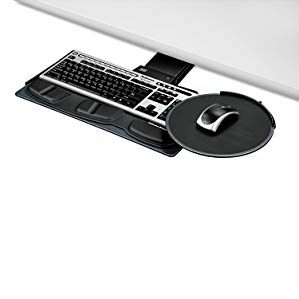 Fellowes 8029801 Professional Series Sit  Stand Keyboard Tray - 14 Hei