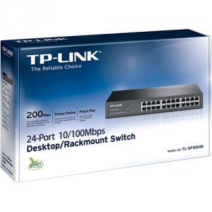 Tplink TL-SF1024D Tp-link Network Tl-sf1024d 24port 10100mbps Unmanage