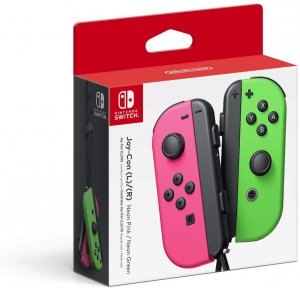 Nintendo 107377 Swh Neon Pinkneon Green Joy-con (l-r)