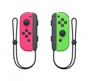 Nintendo 107377 Swh Neon Pinkneon Green Joy-con (l-r)