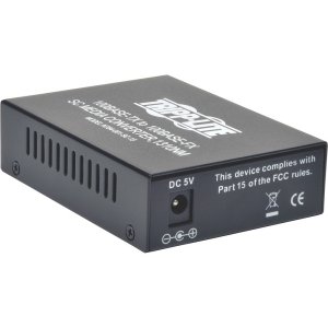 Tripp N784001SC15 10100 Utp To Singlemode Fiber Media Converter 15km R