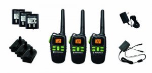 Motorola MD200TPR - 20 Mile Range Talkabout 2-way Radios, 3-pack