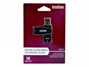 Imation 27125 Swivel Flash Drive - Usb Flash Drive - 16 Gb - Usb 2.0