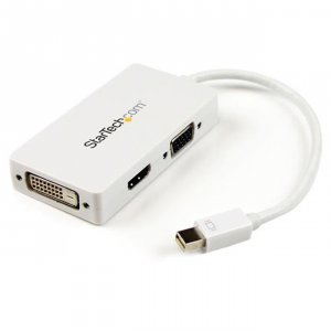 Startech VM2983 Travel Av Adapter: 3-in-1 Mini Displayport To Vga Dvi 