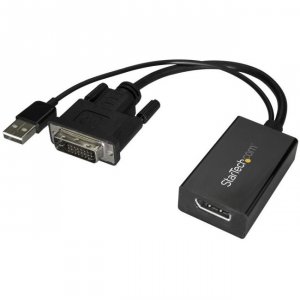 Startech CT8866 .com Dvi2dp2 Dvi To Displayport Adapter With Usb Power