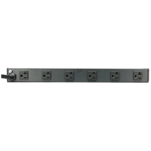 Tripp  Power Strip Rackmount Metal 120v 5-15-20r 12 Outlet 15' Cord 1u