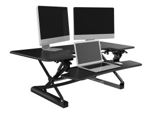 Loctek LXR48B 48in Sit-stand Riser Black