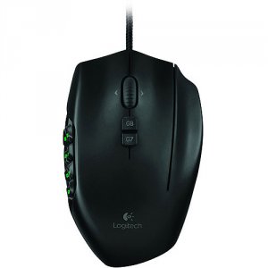 Logitech PB2056 G600 Mmo Gaming Mouse - Laser - Cable - Black - Usb - 