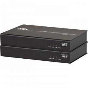 Aten CE610A Usb 2.0 Dvi Hdbaset Kvm Extender Up To 300 Ft