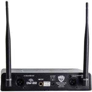 Nady RA49514 Dual-transmitter Digital Wireless Microphone System (2 Di