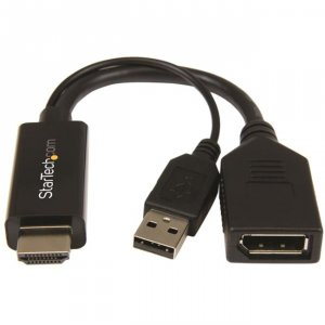 Startech HD2DP Hdmi To Displayport Adapter - 4k 30hz - Hdmi To Display