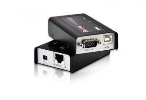 Aten CE100 The  Usb Mini Kvm Extender Allows Access To A Remote Comput