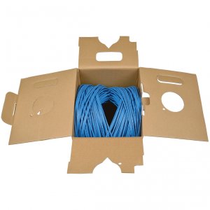 Tripp  1000ft Cat5 - Cat5e Bulk Cable Solid Cmp Plenum Pvc Blue 1000' 