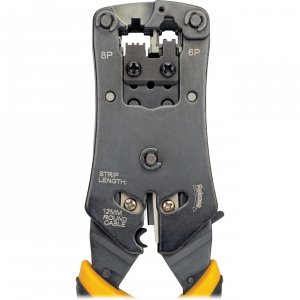 Tripp 5JU919 Rj11rj12rj45 Wire Crimper With Built-in Cable Tester