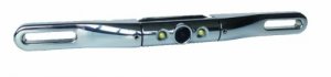 Boyo RA22998 Lite Bar-type License Plate Camera With Led Light (black)