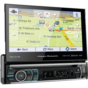 Power PDN-721HB 7quot; Incite Single-din In-dash Gps Navigation Motori