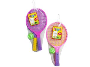 Bulk KL726 2 Pack Racket Play Set 2 Asst Colors