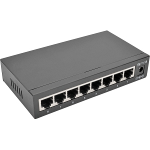 Tripp NG8 8pt Desk Gigabit Switch Metal