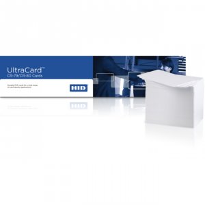 Fargo 82266 Cr-80 10mil Ultracard Adhesive Paper-backed 500 Cards