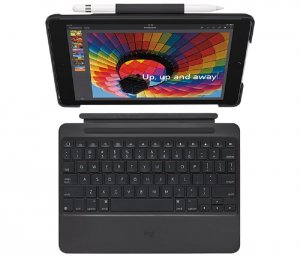 Logitech 5GD532 Slim Combo Keyboard-cover Case Ipad (2017), Ipad (2018