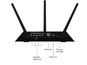 Netgear R7000P-100NAS Nighthawk Ac2300 Smart Wifi Router .nighthawk Sm