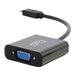 C2g 29471 Usb 3.1 Usb-c To Vga Video Adapter-black