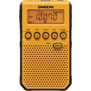 Sangean DT-800YL Am And Fm Weather Alert Pocket Radio (yellow) Sng