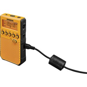 Sangean DT-800YL Am And Fm Weather Alert Pocket Radio (yellow) Sng