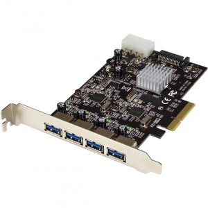 Startech 9W3132 .com 4 Port Usb 3.1 Pci-e Card (10gbps) - 4x Usb-a Wit