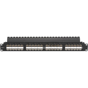 Black JPM820A-HD Spacegain Cat6 High-density Feed-through