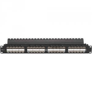 Black JPM820A-HD Spacegain Cat6 High-density Feed-through