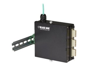 Black JPM398A Din Rail Fiber Enclosure