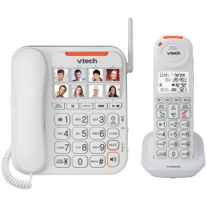 At VT-SN5147 Careline Amplified Cordedcordless Phone