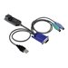 Avocent DSAVIQ-PS2M Rj45 Female Hd-15 Male Type A Male Usb Mini-din (p