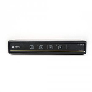 Vertiv 1C3413 Cybex Secure 4k Uhd Kvm 4-port Dvi-i Dh Niap Eal4+ Taa -