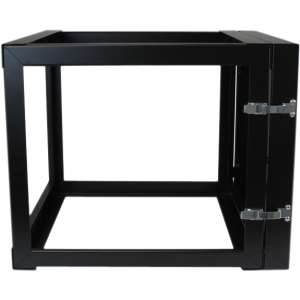 Startech QR2310 8u 22in Depth Hinged Open Frame Wallmount Server Rack 