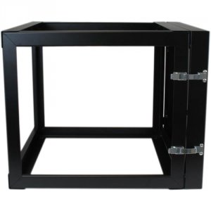 Startech QR2310 8u 22in Depth Hinged Open Frame Wallmount Server Rack 