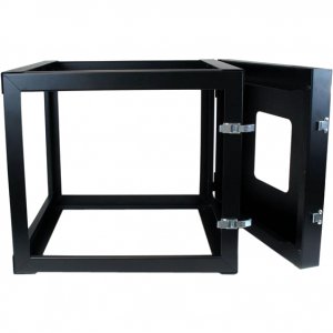 Startech QR2310 8u 22in Depth Hinged Open Frame Wallmount Server Rack 