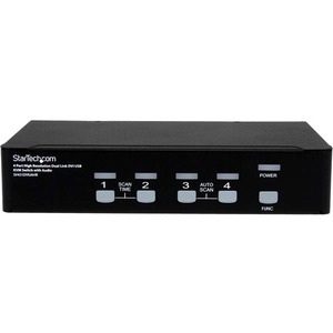 Startech SV431DVIUAHR 4 Port High Resolution Usb Dvi Dual Link Kvm Swi