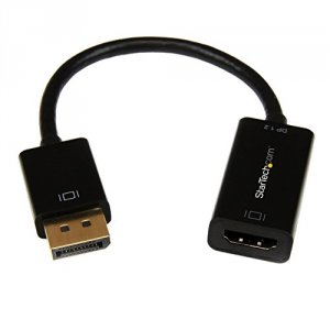 Startech DP2HDMM3MB Displayport To Hdmi Adapter, 4k 30hz Active Dp To 