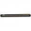 Black JPM814A Cat6 Feed-through Patch Panel, Shielded,