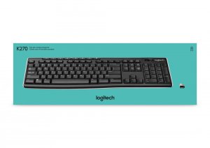 Logitech 920-003051 K270 Keyboard - Wireless Connectivity - Rf - Usb I