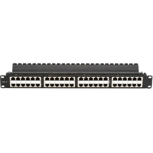 Black JPM816A-HD Spacegain Cat6 High-density Feed-through