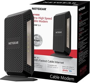 Netgear CM1000-100NAS Docsis 3.1 Ultra-high Speed Cable Modem - 1 X Ne