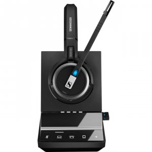 Demant 507024 Double-sided Wireless Dect Office Headset With Base Stat