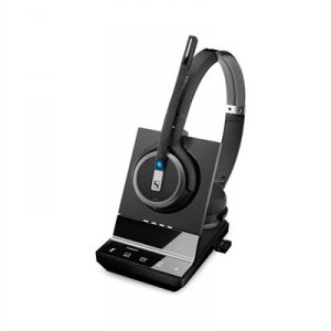 Demant 507024 Double-sided Wireless Dect Office Headset With Base Stat