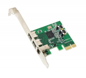 Syba SY-PEX30016 Pcie Ti Chipset 2x 1394b (800mbps), 1x