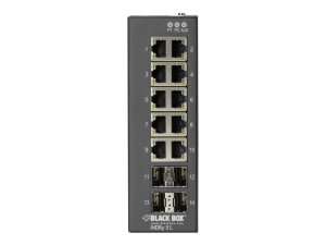 Black LIG1014A Industrial Managed Gigabit Ethernet Switch - (10) Rj-45