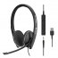 Demant 508317 Wired Binaural Uc Headset With 3.5 Mm Jack And Usb Conne